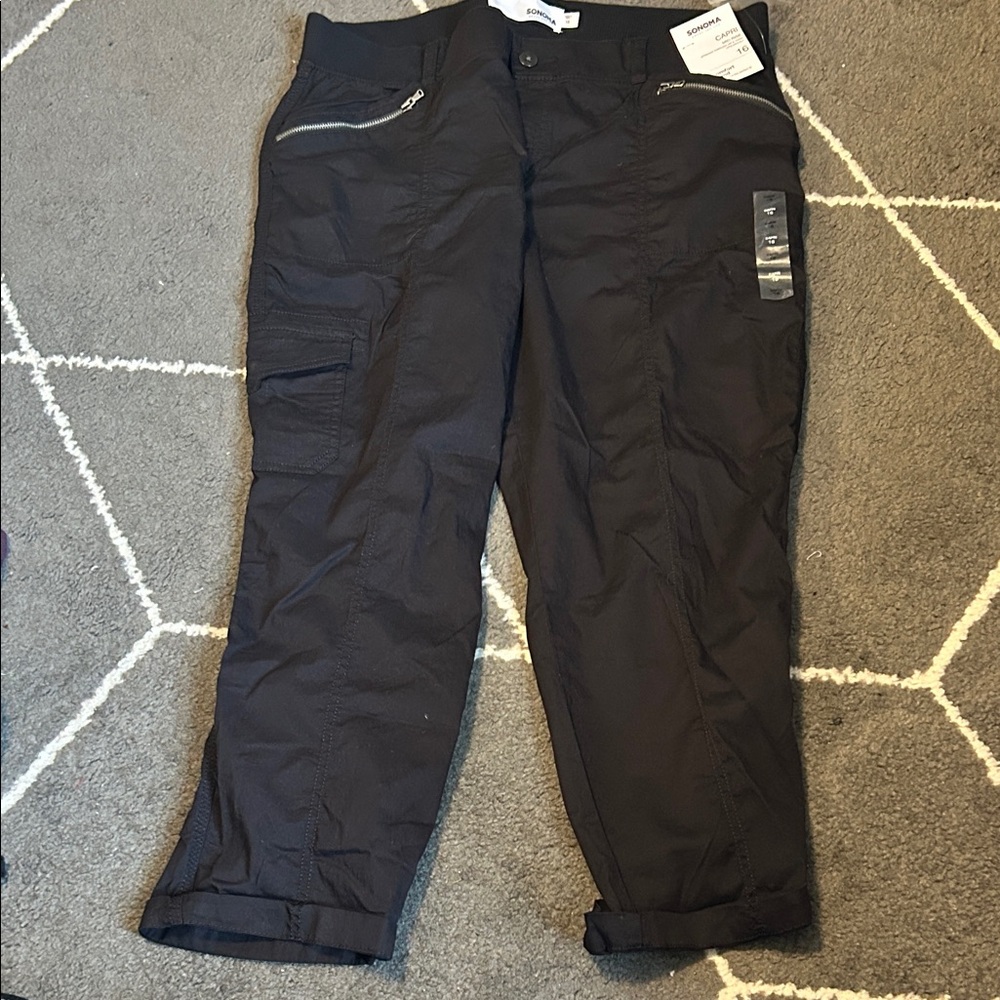 Women's SONOMA Goods for Life® UltraComfort Waist Utility Capri